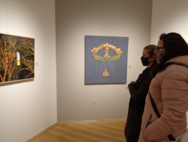 Светлин Колев откри изложбата си „Идеалното тъмно“ в ГХГ