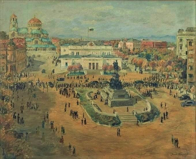 Златю Бояджиев – Площад Народно събрание, есен – първи период
