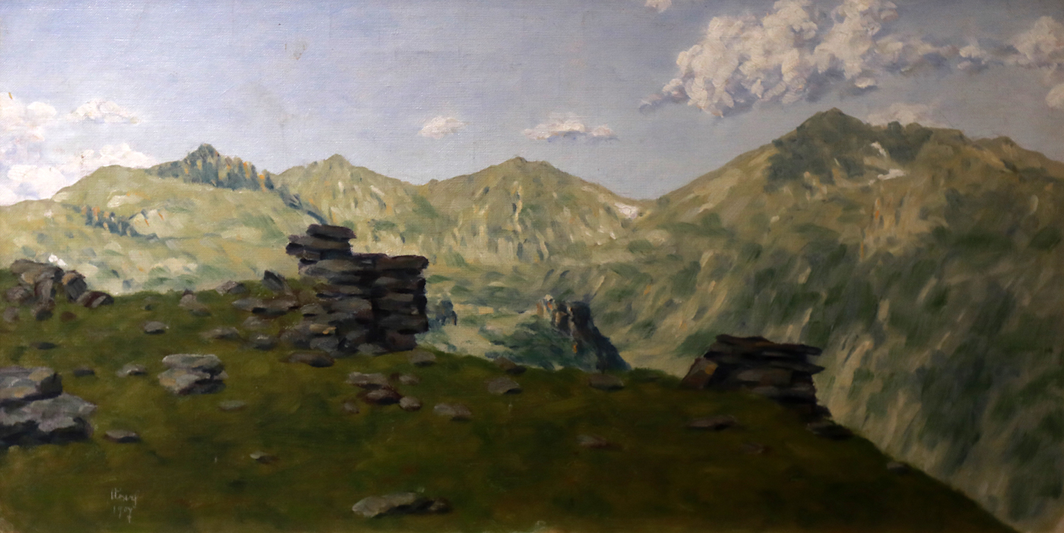 Христо Йончев – Крискарец – Пейзаж 1917