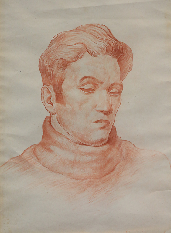Борис Георгиев, Портрет на поета Теодор Траянов