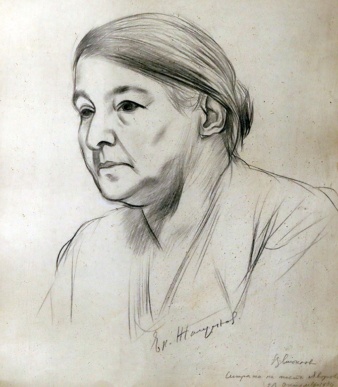 Васил Стоилов, Портрет на сестрата на поета П. К. Яворов 1934 г.