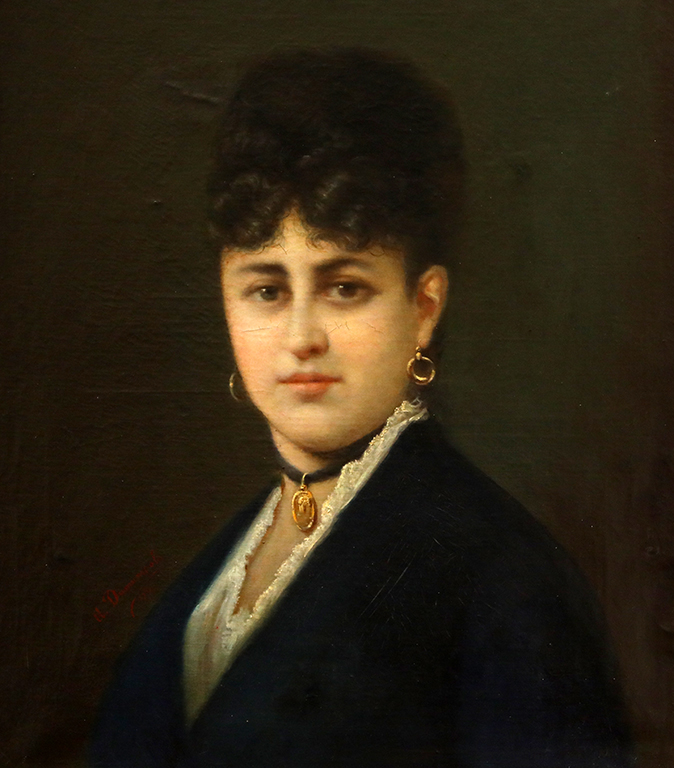 Иван Димитров, Женски портрет, 1891 г.
