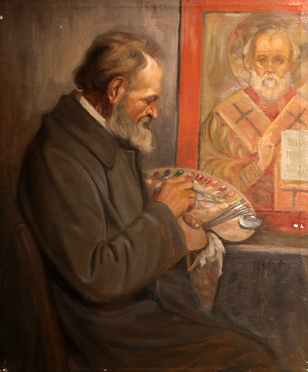 Никола Костов Андонов, Художникът Александър Маринов 1930 г.